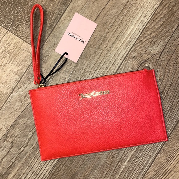 Juicy Couture Flame Scarlet Zipper Up Wrislet - Picture 1 of 6